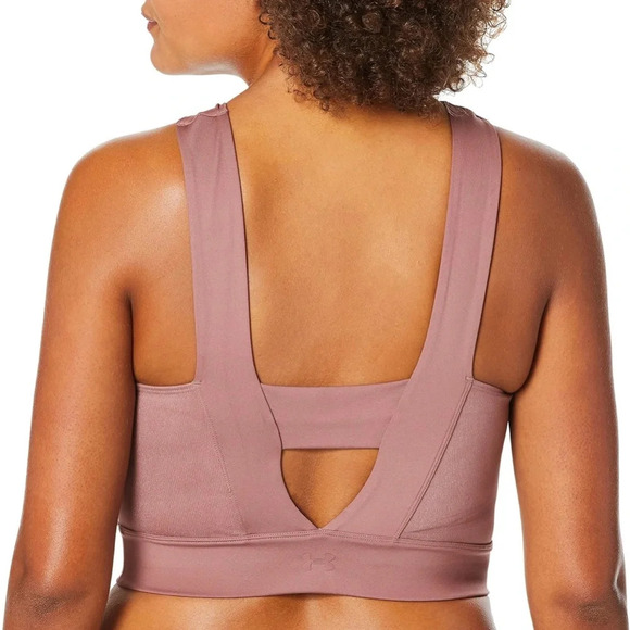 UNDER ARMOUR Asymmetric Full Coverage Sports Bra NWOT, Size M - Picture 2 of 12